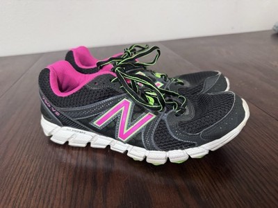 New Balance 750v2 Women's Running Shoes Black Pink Green Athletic Sneakers
