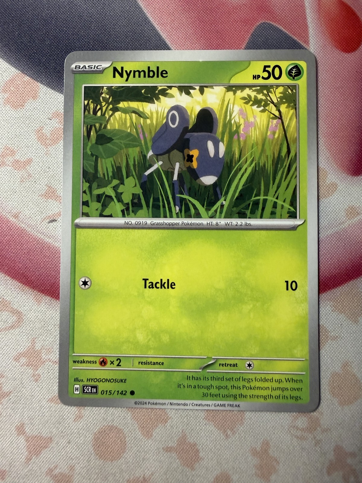 Nymble Common SV07: Stellar Crown 015/142 NM English