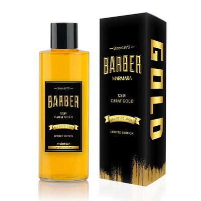 BARBER MARMARA Black-Gold Limited Edition Eau de Cologne 500ml Herren Wasser