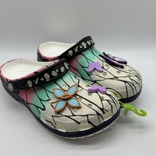 Crocs x Demon Slayer Classic Clog Shinobu Kocho Men's Size 9 Sandal 211412-90H