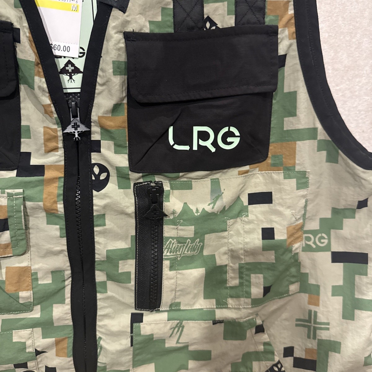 NWT ALIEN LABS X LRG Desert Camo Vest Men