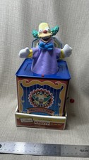 Vintage 2002 Rocket USA The Simpsons Krusty The Clown Jack In The Box Works
