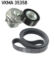 SKF Keilrippenriemensatz Vkma 35358 FüR Opel Astra Caravan P10 Meriva S10 Mokka