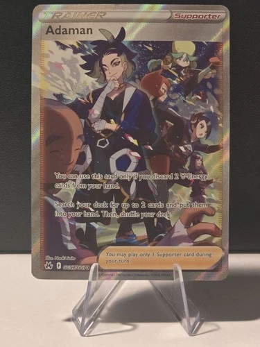 Adaman GG57/GG70 Galarian Gallery Ultra Rare Supporter - Crown Zenith CRZ NM