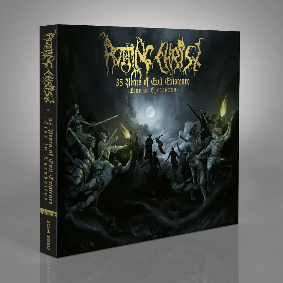 Rotting Christ 35 Years of Evil Existence: Live in Lycabettus (CD) Album Digipak - Image 3 of 3