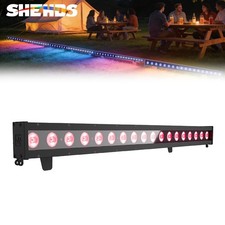 18x10W IP65 RGBWAUV LED Wall Wash Bar Light Beam Party DJ DMX Outdoor Waterproof