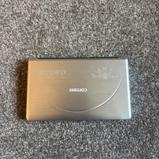 Seiko ER9000 Oxford Britannica Crossword Solver Handheld Dictionary Thesaurus