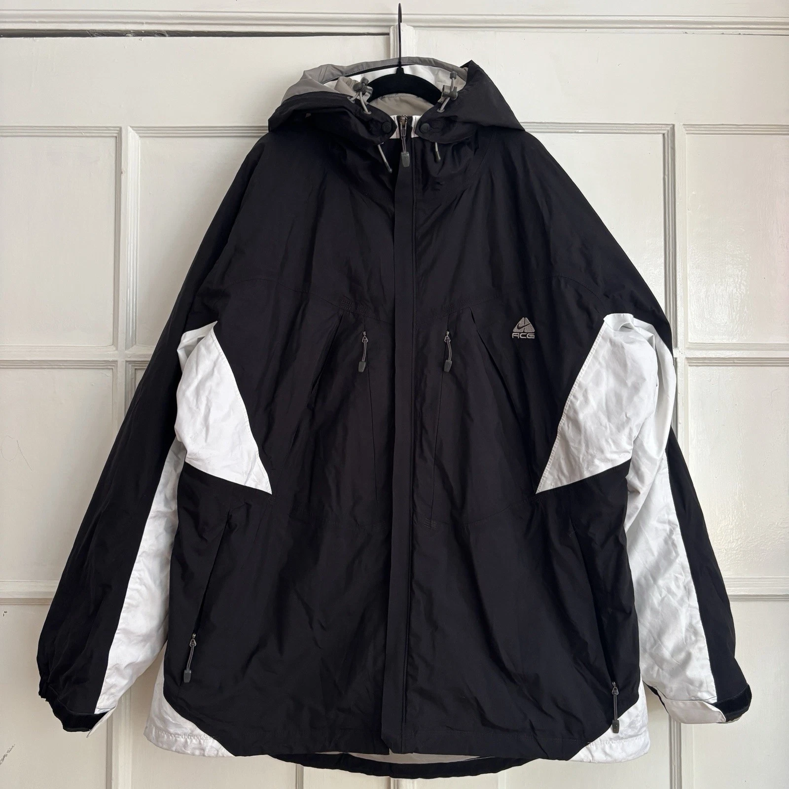 Vintage 2005 Nike ACG Storm Jacket Waterproof Colorblocked 2 Tone 3 In 1 XXL