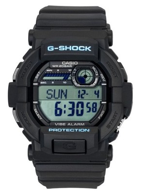 Casio G-Shock Digital Resin Strap Sports Quartz GD-350-1C 200M Men's Watch