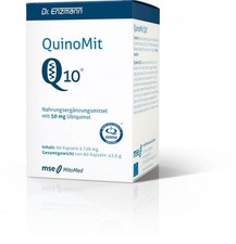 QuinoMit Q10® 50 mg Ubiquinol 60 Kapseln Kaneka Q10 PZN 03326541