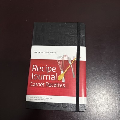 Carnet Recettes by Moleskine (2010, Print, Other)