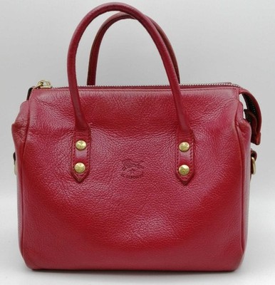 IL BISONTE 2 Wege Tasche Gebraucht