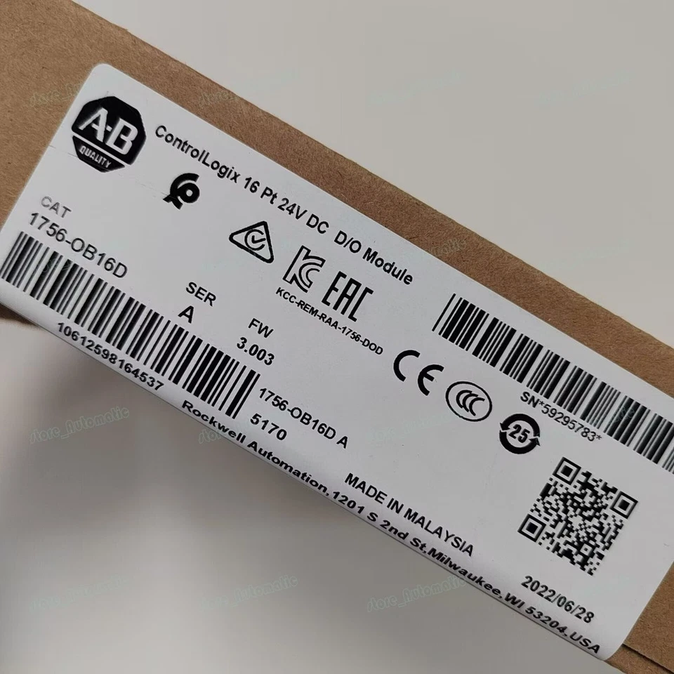 Allen Bradley 1756-OB16D ControlLogix PLC DC Ouput Module NEW Sealed US Free Tax - Image 2 of 2