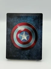 CAPTAIN AMERICA Trilogy STEELBOOK Rare Import embossed mint