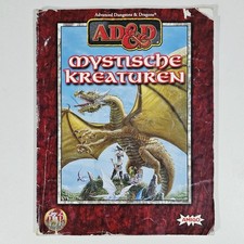 1998 Amigo AD&D DUNGEONS & DRAGONS Regelbuch MYSTISCHE KREATUREN dt. Drache Hexe