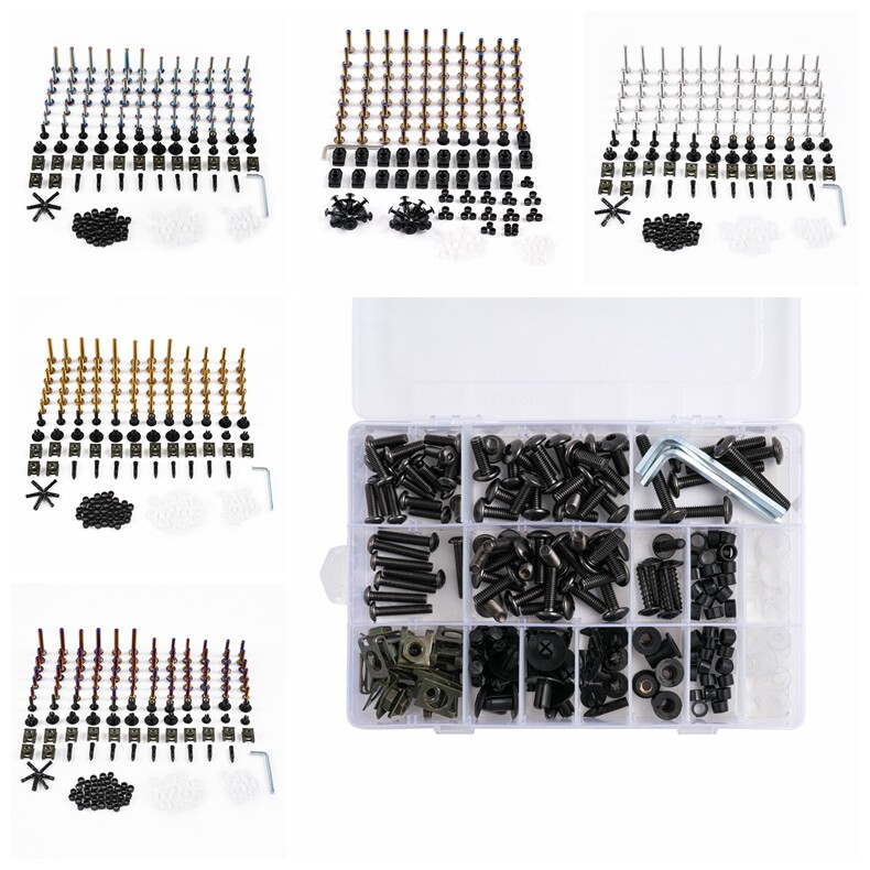 Complete Stainless Fairing Bolts Kit for 2019-2023 Kawasaki