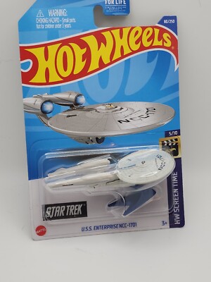 2022 Hot Wheels STAR TREK U.S.S. Enterprise NCC-1701 HW SCREEN TIME 80/250