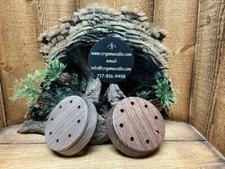 1 - Sweet Caller  Walnut Turkey Call Pot Unfinished or Finished  No Tools Needed