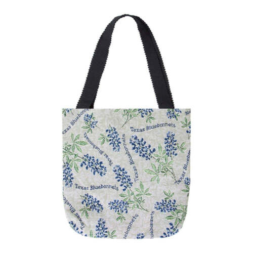Bluebonnets of Texas 17" Tote Bag - Picture 1 of 1