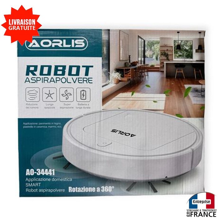 Robot aspirateur automatique forte puissance navigation ultrasons pour tapis