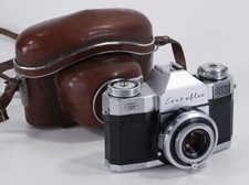 ZEISS CONTAFLEX PRIMA, 45/2.8 PANTAR HAZE , STUCK DIAPHRAGM, AS-IS/222131