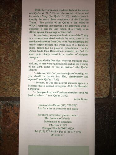 BOXER MUHAMMAD ALI PAMPHLET AUTOGRAPHED SIGNED AND DATED 1995 JSA COA - Picture 4 of 4