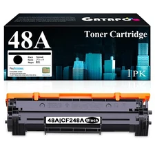 GATAPO® 1PK CF248A 48A Toner Compatible with HP LaserJet Pro M15w M15a M16w M30w