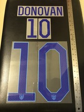 AUTHENTIC USA 2014 WORLD CUP LANDON DONOVAN #10 NAMESET HOME JERSEY SPORTING ID