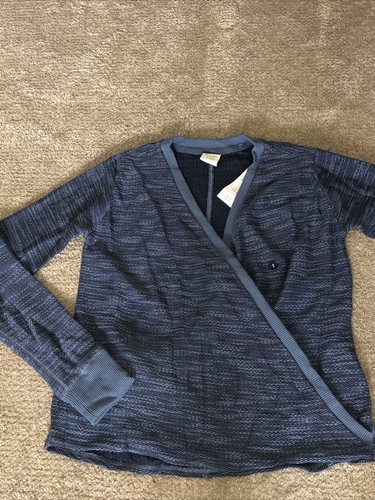 Abercrombie \u0026 Fitch Faux Wrap Sweater 