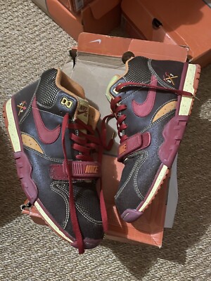 OG Vintage Nike Air Trainer 1 SB X HUF Gold Digger 306193-261 Travis Scott Dunk Max