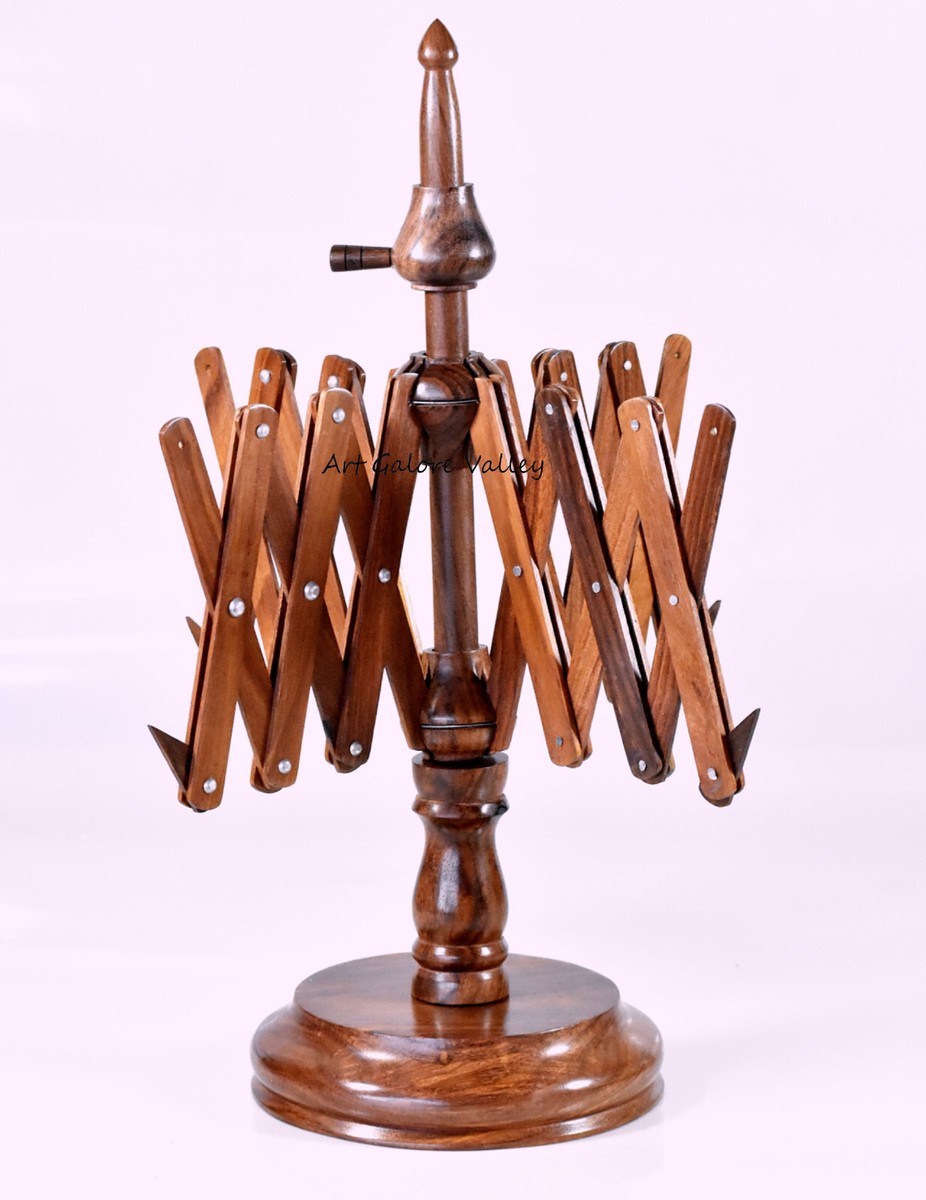 Nagina International's Yarn Swift Umbrella Table Top Yarn Winder, Hand  Operated Ball Winder Holder