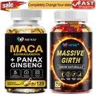 2 in 1 Max Strength Male Libido Enhancement - Stamina & Energy - Massive Girth