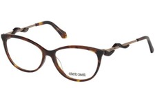 Roberto Cavalli Arbia RC5007 Tortoise Gold 052 Eyeglasses 54-14-140 Cat Eye 5007
