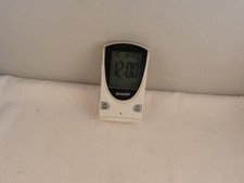 SHARP TRAVEL ALARM CLOCK "WORKS" WITH BATTERY