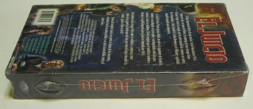 EL JUICIO JUDGEMENT VHS video tape SEALED MR T Spanish import action movie rare - Foto 8 di 12