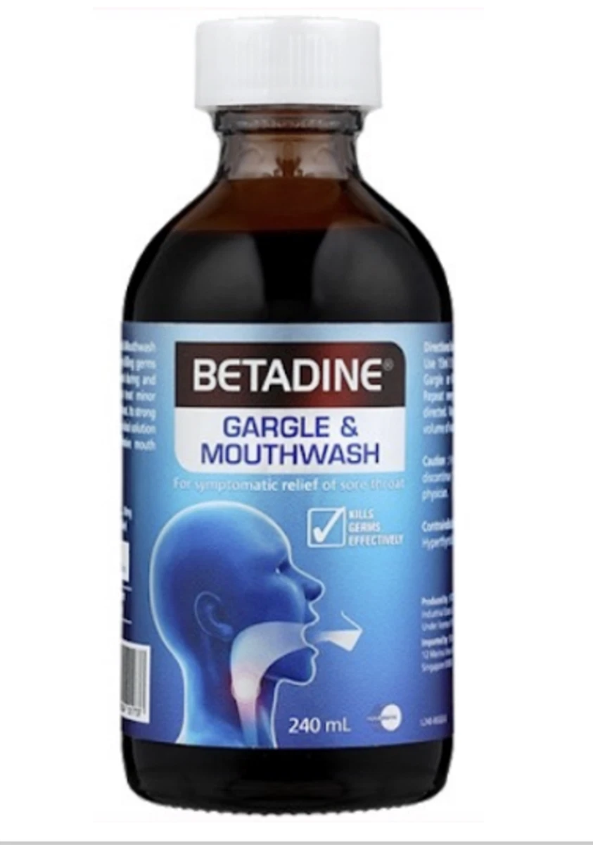 Betadine gargle and mouthwash deals