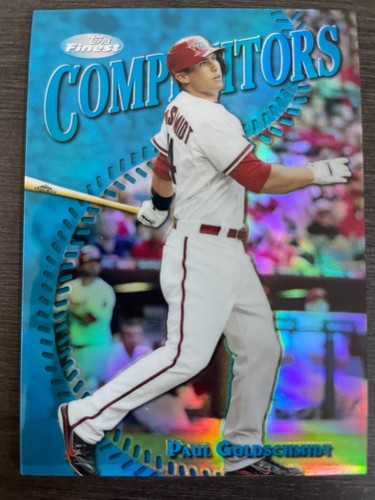 2014 Topps Finest Paul Goldschmidt #FC-PG 1997 Competitors GOLD Refractor /50