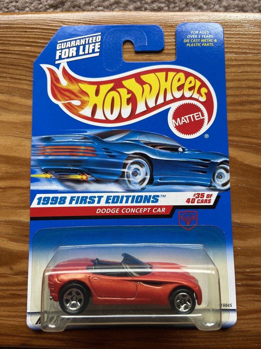 1998 Hot Wheels First Editions 35/40 Dodge Concept Car