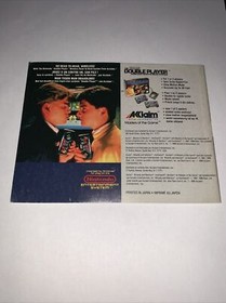 ⭐️NOTICE/MANUEL⭐️ IRONSWORD WIZARDS & WARRIORS 2 FRA NINTENDO NES + POSTER !!!