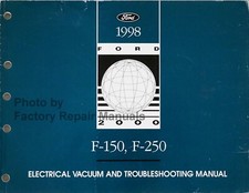 1998 Ford F150 F250 Truck Electrical & Vacuum Troubleshooting Manual Original