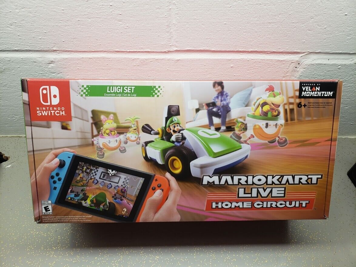  Mario Kart Live: Home Circuit - Luigi (Nintendo Switch) : Video  Games