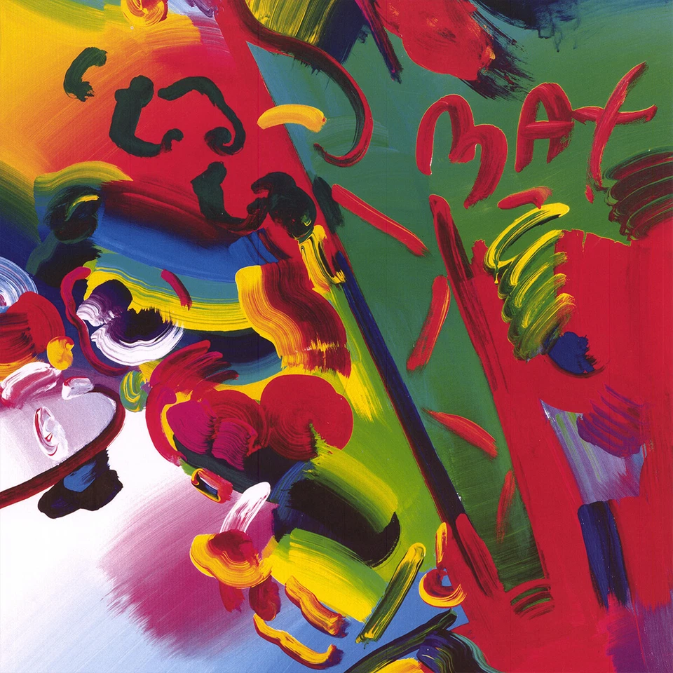 24W"x32H" BLUSHING BEAUTY por PETER MAX - OPCIONES DE IMPRESIÓN DE PÓSTER ABSTRACTO de LIENZO Foto 4 de 4