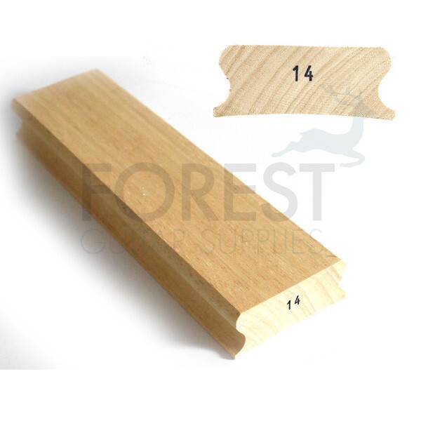 Guitar fingerboard sanding and gluing radius 14" block -  85x300mm