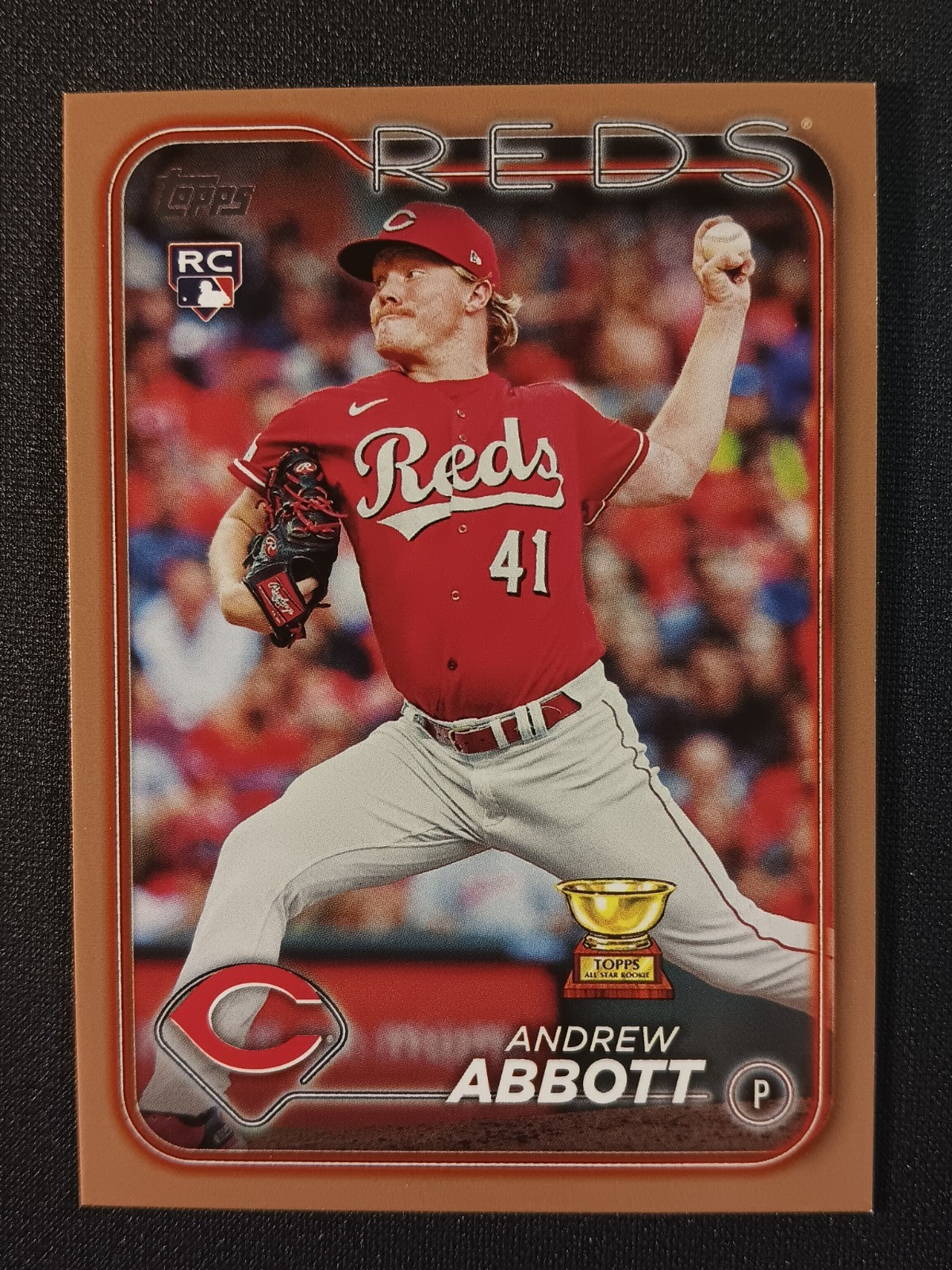 2024 Topps Gold /2024 Andrew Abbott RC #214