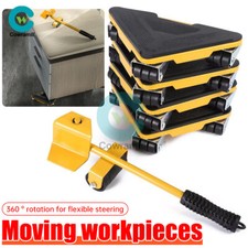 Furniture Lifter Heavy Moving Mover Tool Set Slider Duty Roller Transport Kit