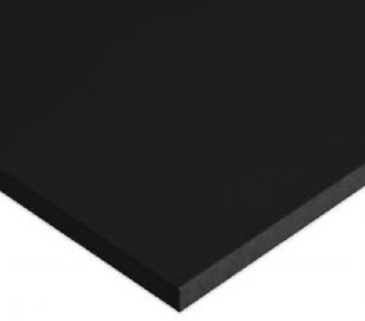 Black HDPE Boat Board Marine Grade Plastic Sheet 1//4/" x 24/" x 27/"