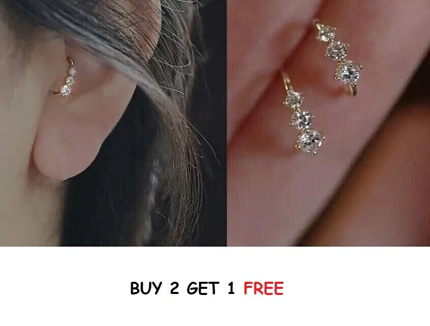 Diamond forward 2024 helix earrings