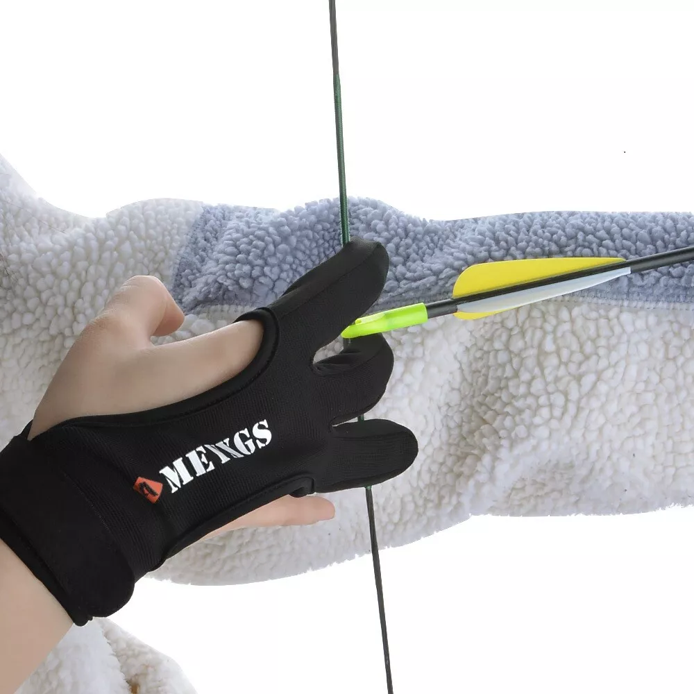 Bow shooting best sale gloves