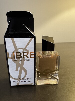 Yves Saint Laurent YSL Libre Flowers & Flames 7.5 ml .25 oz Travel Size NIB
