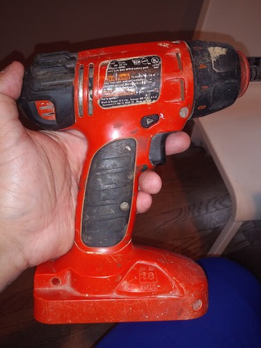 Black \u0026 Decker 18v Cordless Drill 